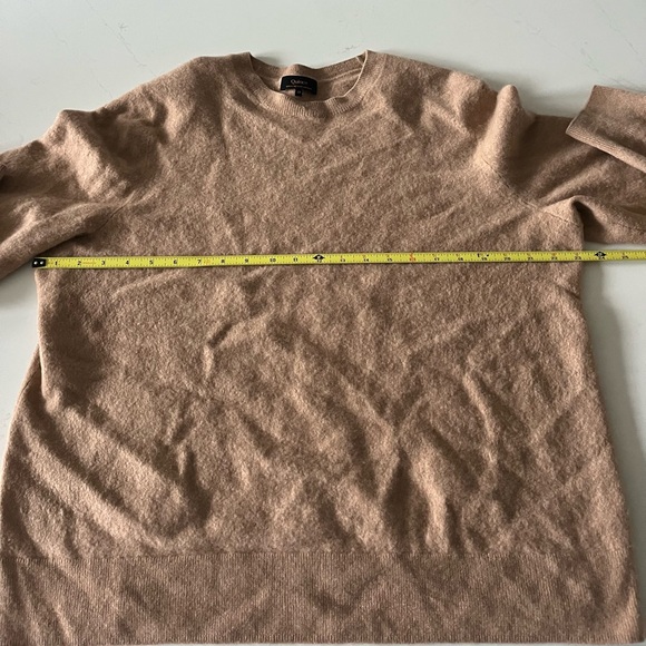Quince Mongolian Cashmere Sweater Camel Women’s Crewneck 3X - Picture 6 of 7